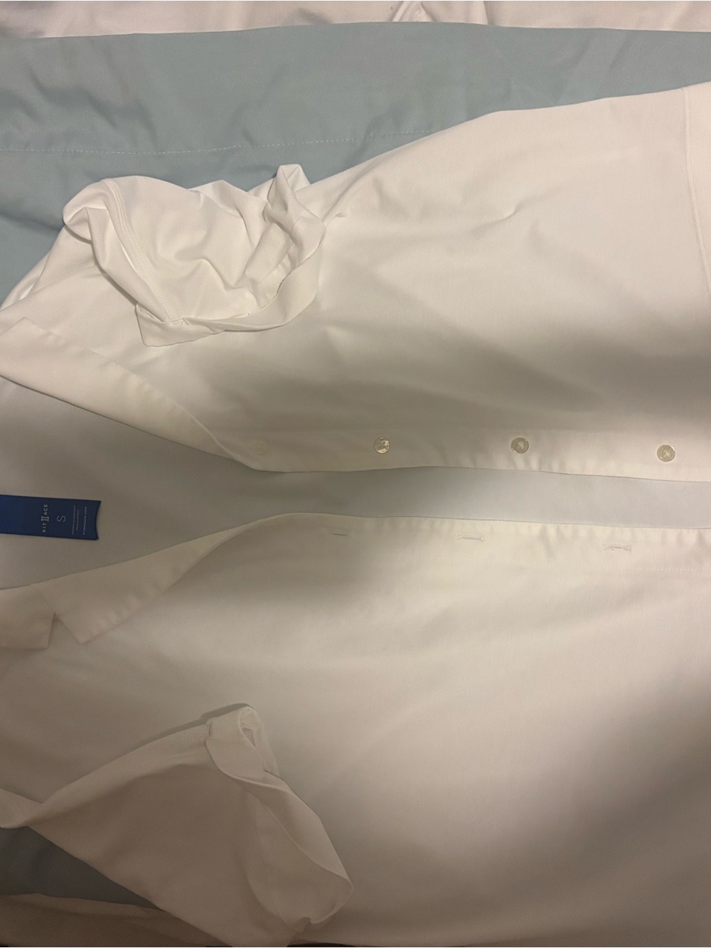Kit and Ace White Shirt short sleeve